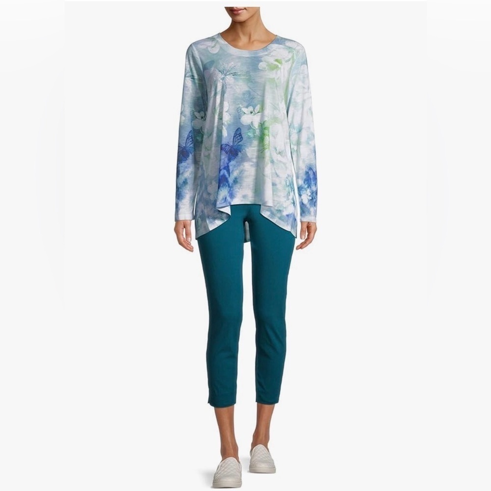 NWT Time & Tru Women's Millennium Skinny Pants in Corsair Blue